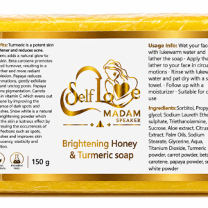 Brightening Honey & Turmeric Soap (150g)